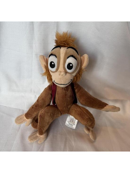Disney Other - Abu Plush Disney Store Aladdin Hook & Loop Hands & Feet 12" Stuffed‎ Animal